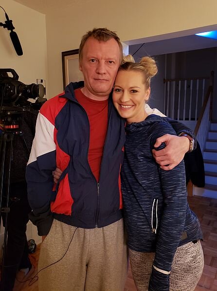 С Алексеем Серебряковым. Фото из личного архива Ольги Корсак