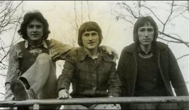 Рок-группа Дилижанс. Конец 70-х годов. Фото из открытых источников Интернета.