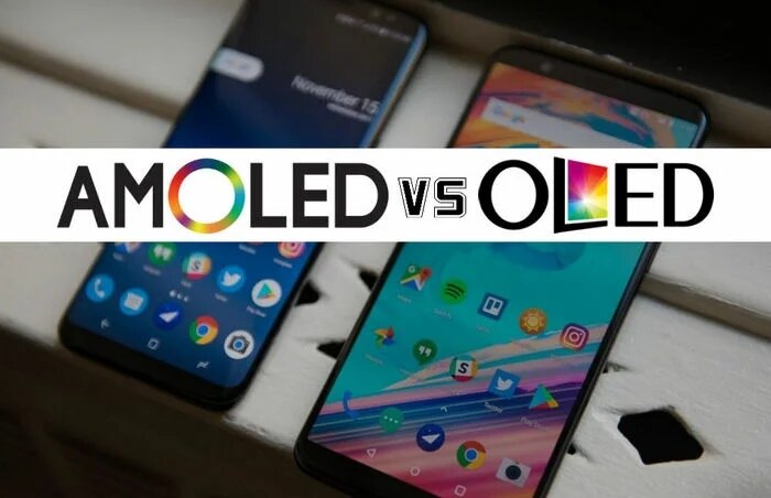 Amoled vs Oled