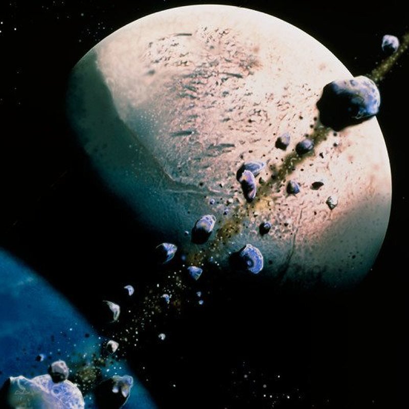 Что скрывает Тритон и какие невероятные снимки сделал Вояджер 2 | Из  космоса на землю | Дзен