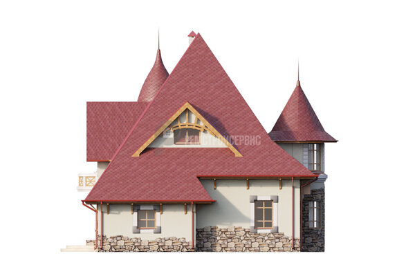 Построить дом в замковом стиле