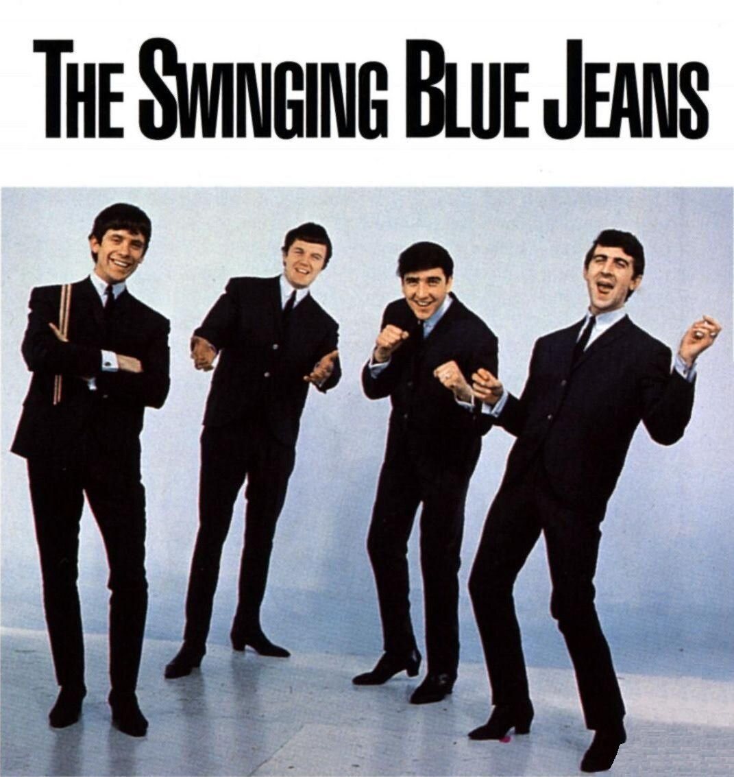 The Swinging Blue Jeans на постере начала 1960-х.