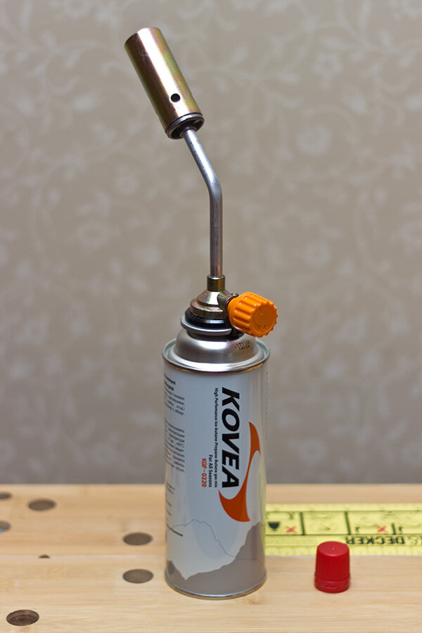 Газовый высокомощный резак KOVEA KT-2008-1 Rocket Torch. (Источник: фото автора)