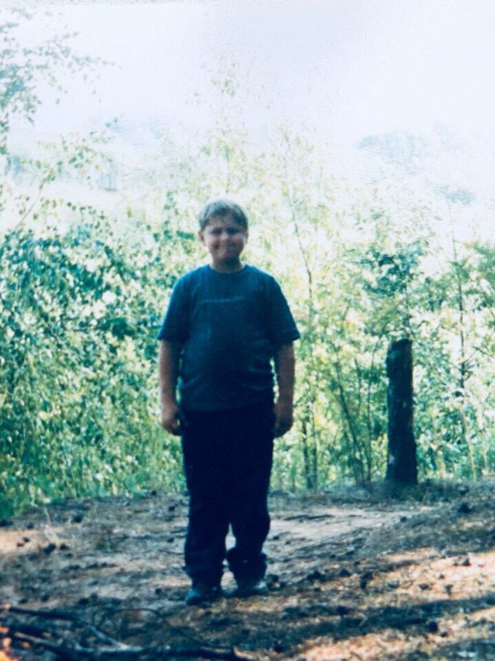 Как-то так я выглядел в детские годы