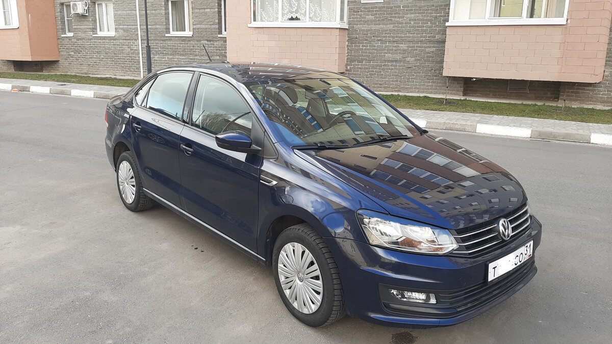 Мой VW Polo 2016 года)))