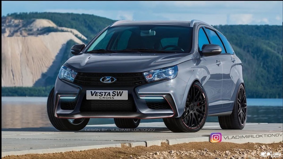Концепт новой Lada Vesta FL