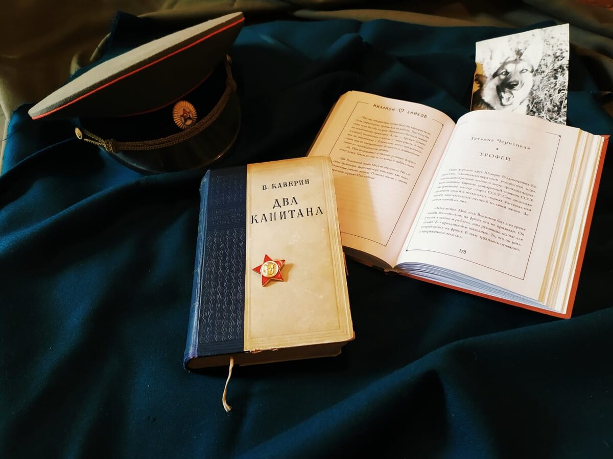 Фото из архива авторов.   Сделала Елизавета Летучева.  Любимая книга нашего Военрука,  он часто ее вспоминал