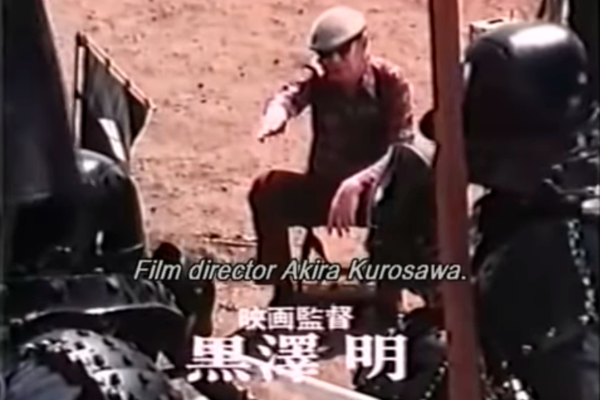 Кадры рекламного ролика Куросавы и Копполы (листайте галерею)