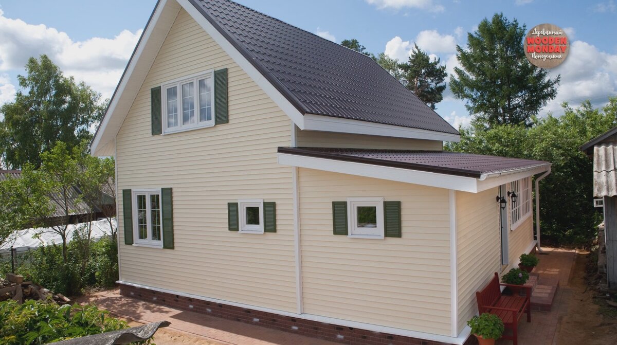 На вид - дом готов! Но это не так :-)