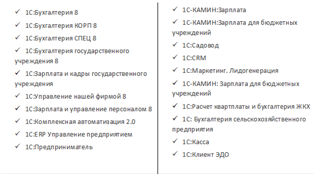 Данные программы уже доступны в 1C:FRESH