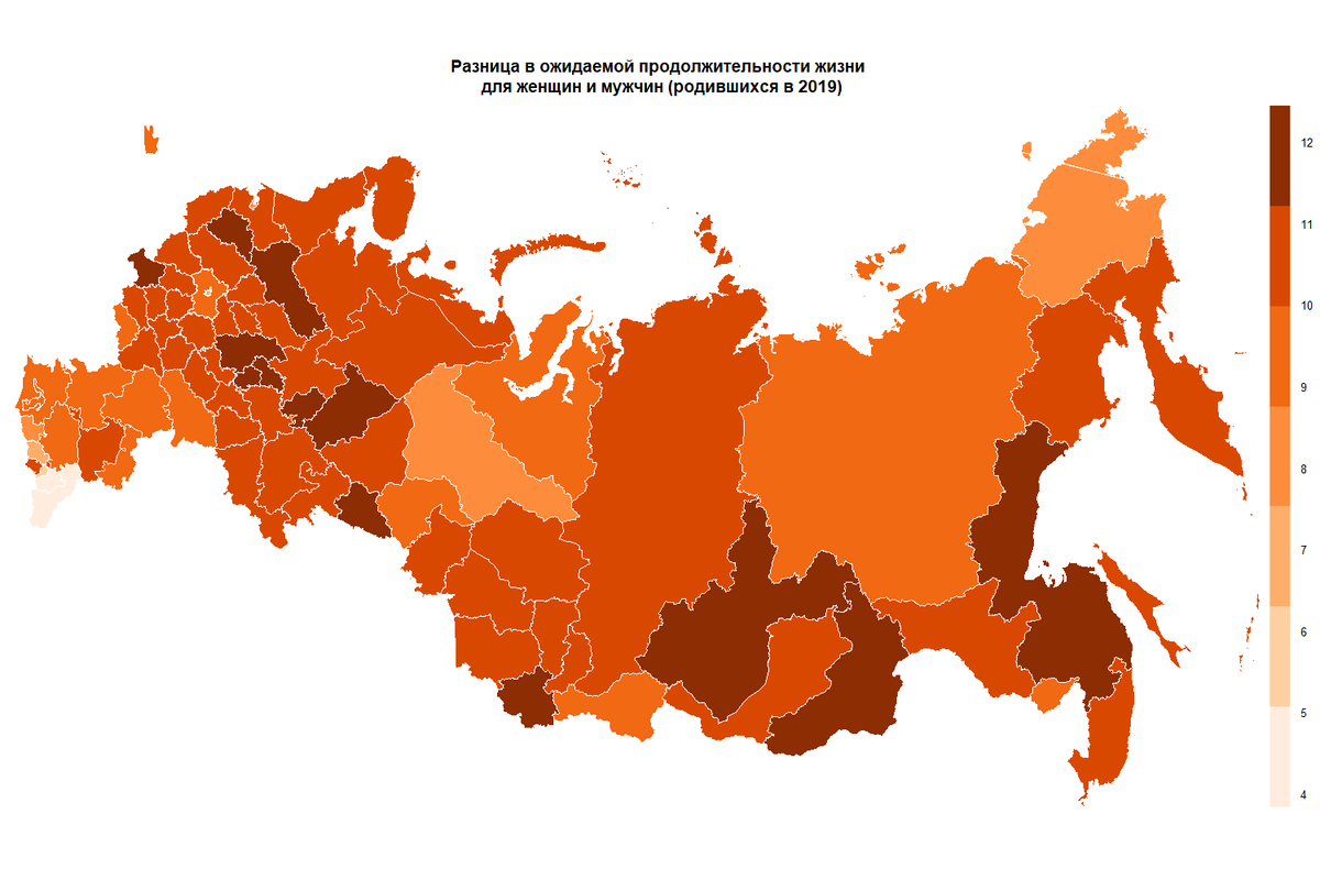 Данные Росстата, графика автора