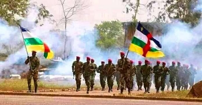 Военнослужащие армии ЦАР. Фото: https://ndjonisango.com