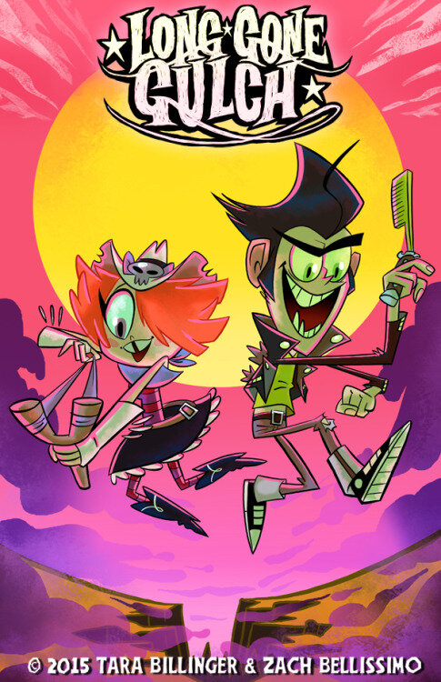 Постер Long Gone Gulch. Источник: longgonegulch.tumblr.com