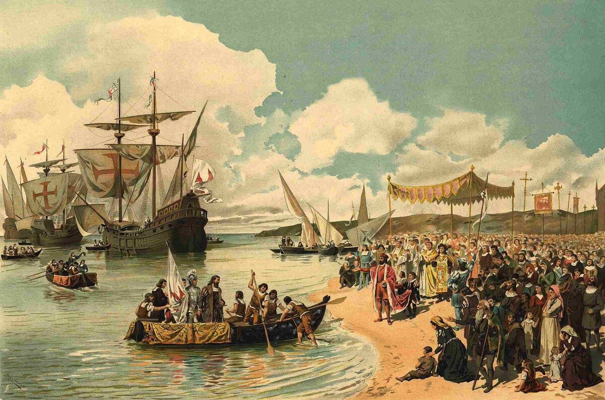 Проводы Васко да Гамы в Индию, 1497 год © steamcommunity.com