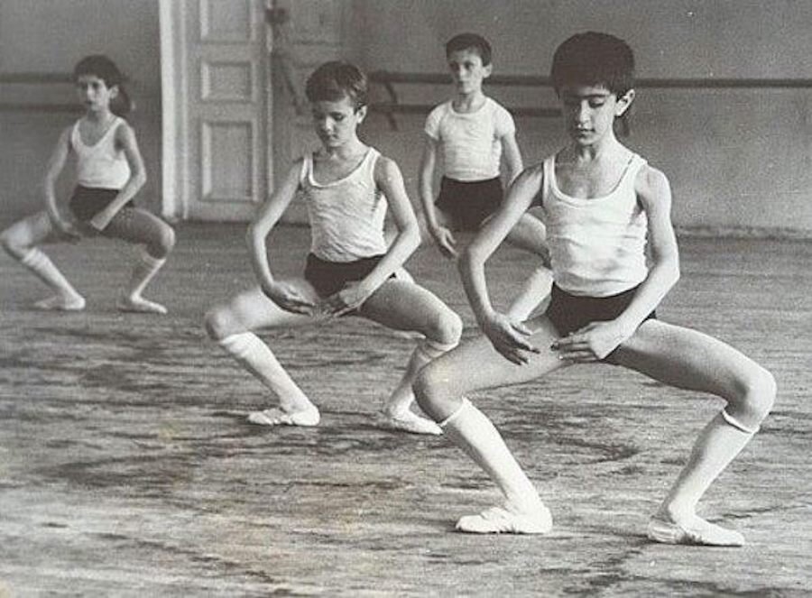 Цискаридзе плие