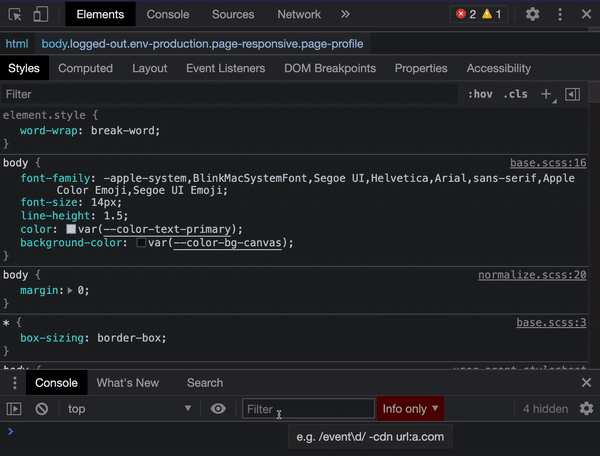 Поиск по файлам с помощью инструментов разработчика Google Chrome