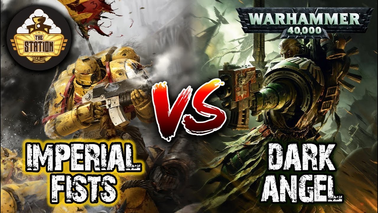 Репорт | Imperial Fists vs Dark Angel | Warhammer 40k