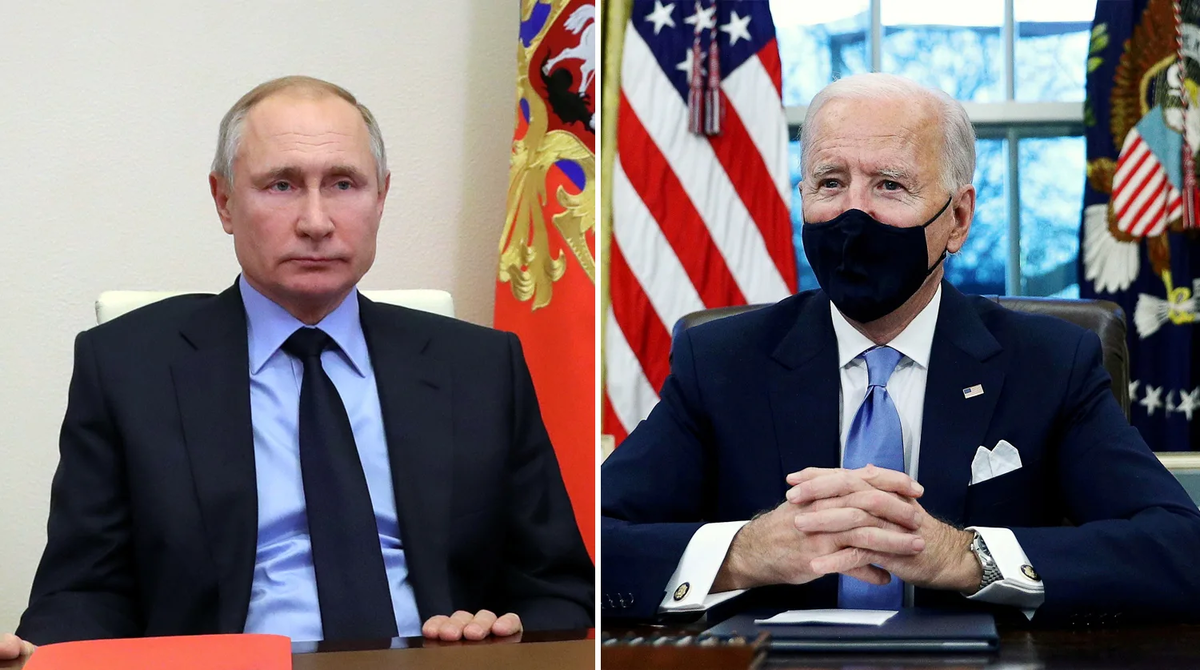 Байден-Путин. Фото из интернета в свободном доступе.