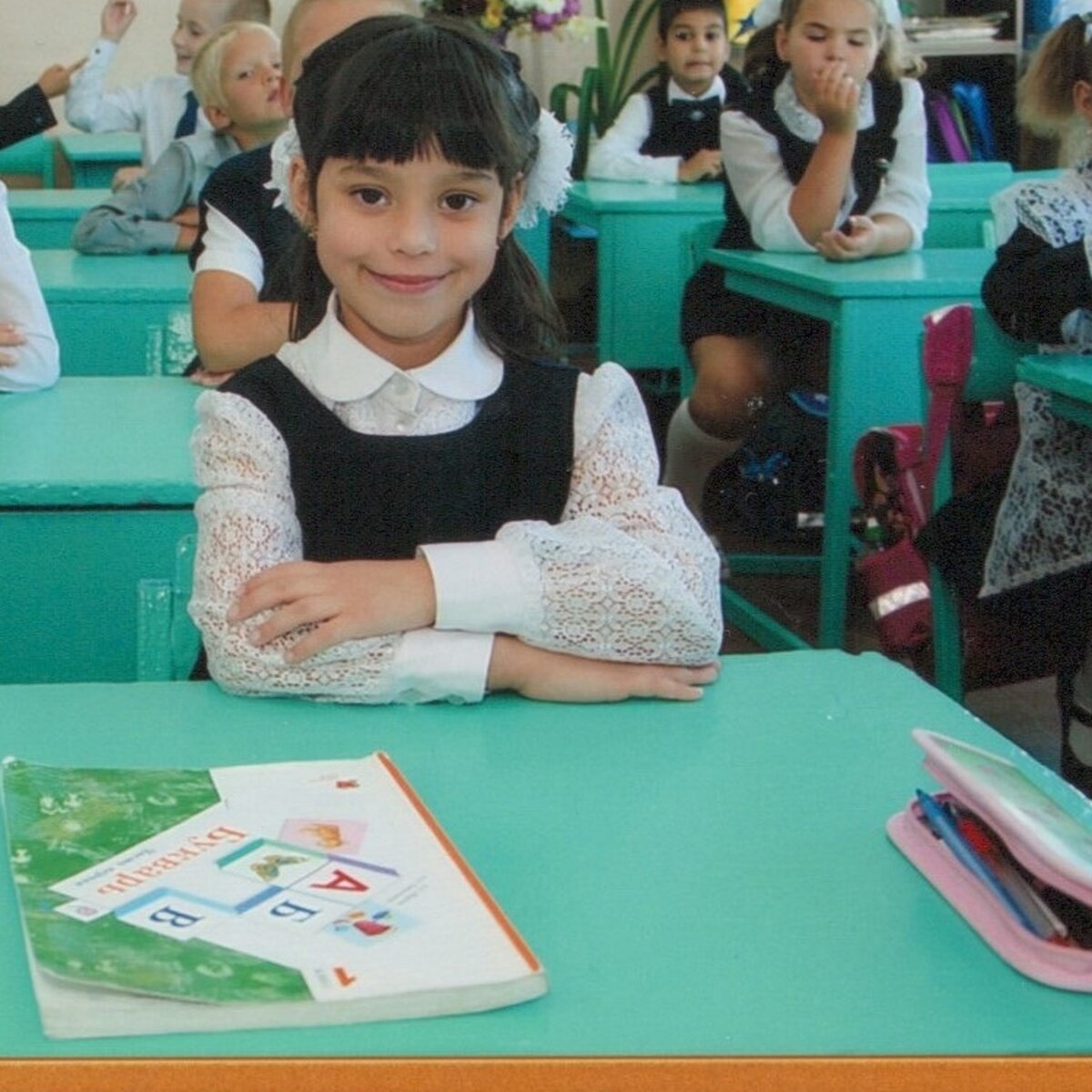 Мотивирующее фото первоклашки)))