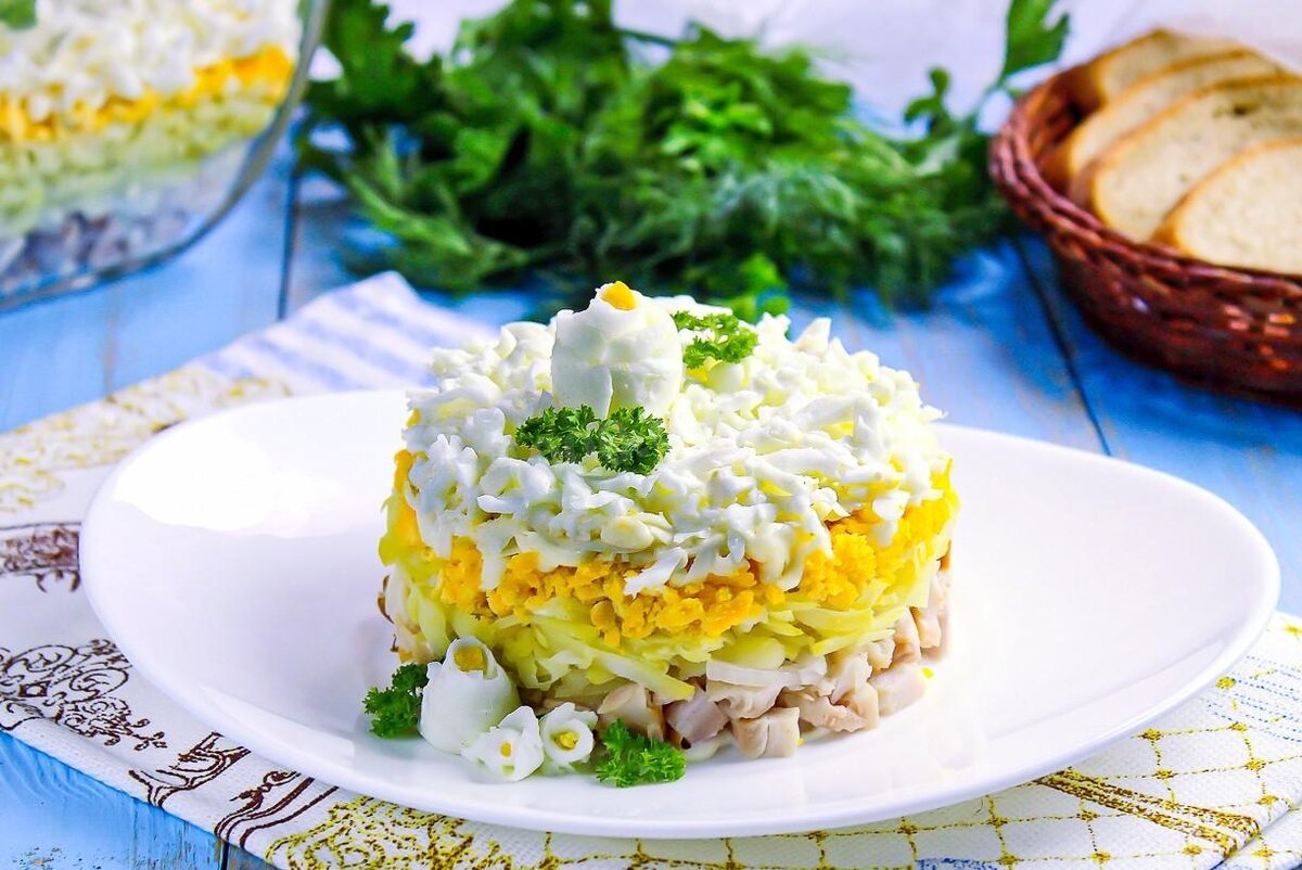 Салат из яиц вареных быстро и просто рецепт с фото пошагово