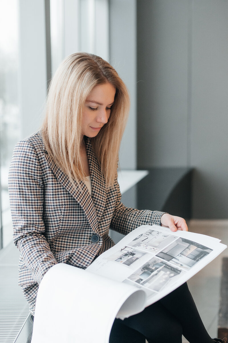 Будущая жительница Рафинада Анастасия Плеханова окончила Московскую художественно-промышленную академию имени С. Г. Строганова, дизайн интерьеров – ее работа.