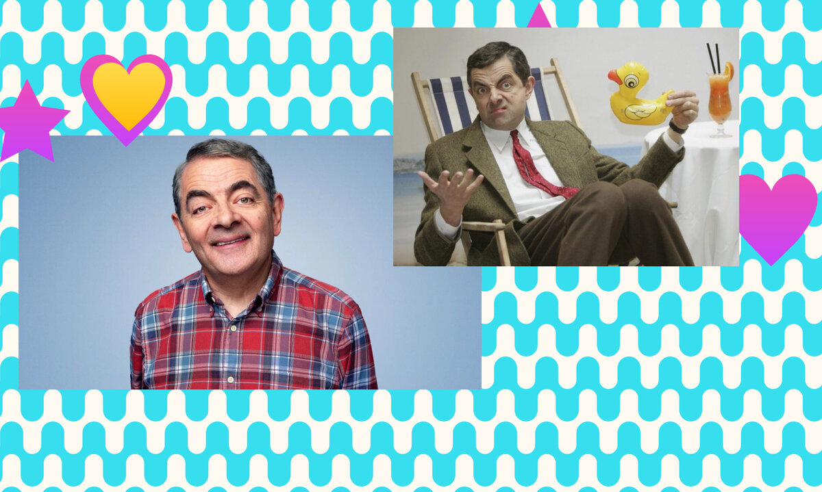 Мистер Бин теперь Тревор и он сражается с одной пчелой