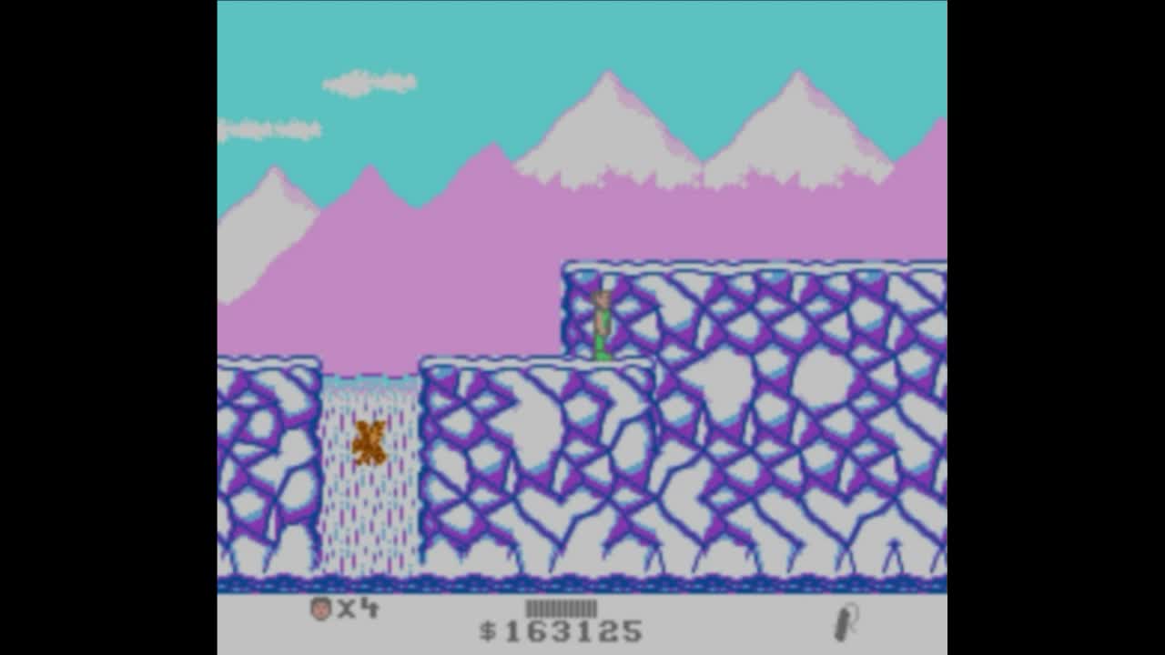 Dendy (Famicom,Nintendo,Nes) 8-bit Cliffhanger Level 5 Прохождение