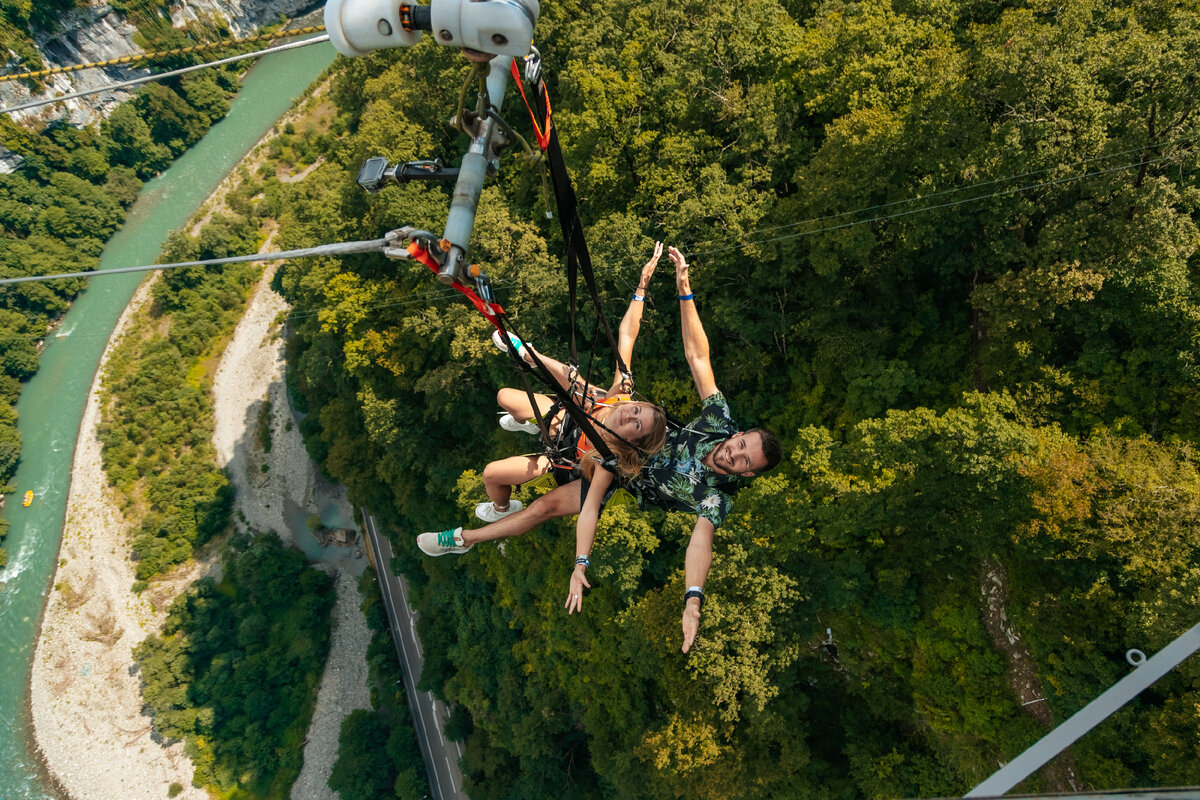 Сочи тарзанка Skypark