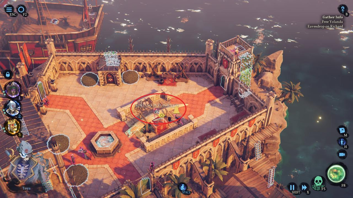 ✅Этот гайд по игре Shadow Gambit: The Cursed Crew поможет вам найти всех разработчиков на разных картах. При игре вам следует нажать «h», чтобы выделить врагов и видеть их имена.-68