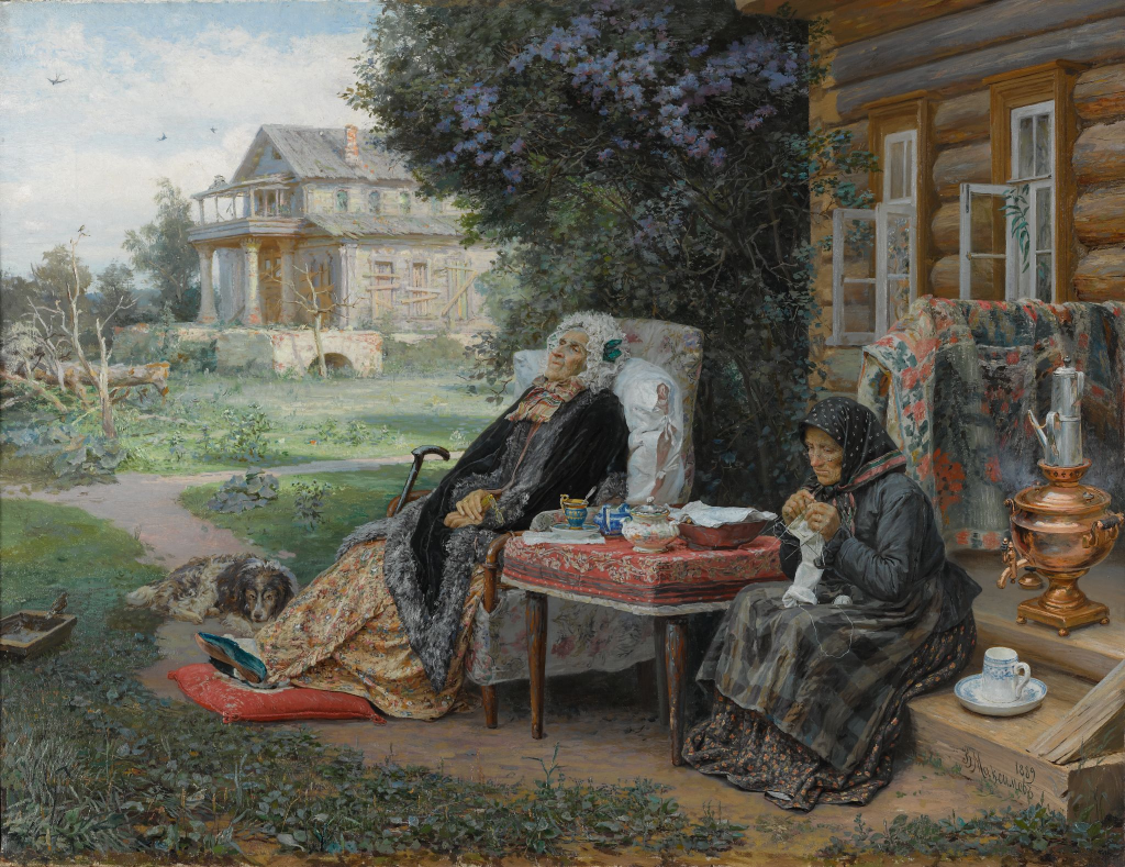 Максимов Василий «Все в прошлом», 1889