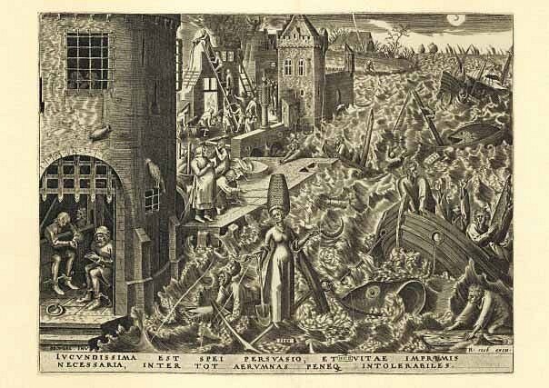 Питер Брейгель Старший. Серия "Добродетели" - НАДЕЖДА. 1558