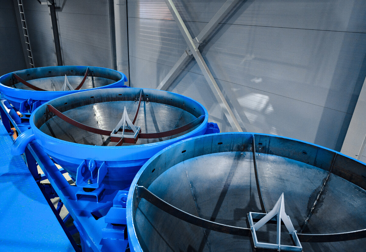 Пример модели растаривателей ПТК "Инжиниринг"