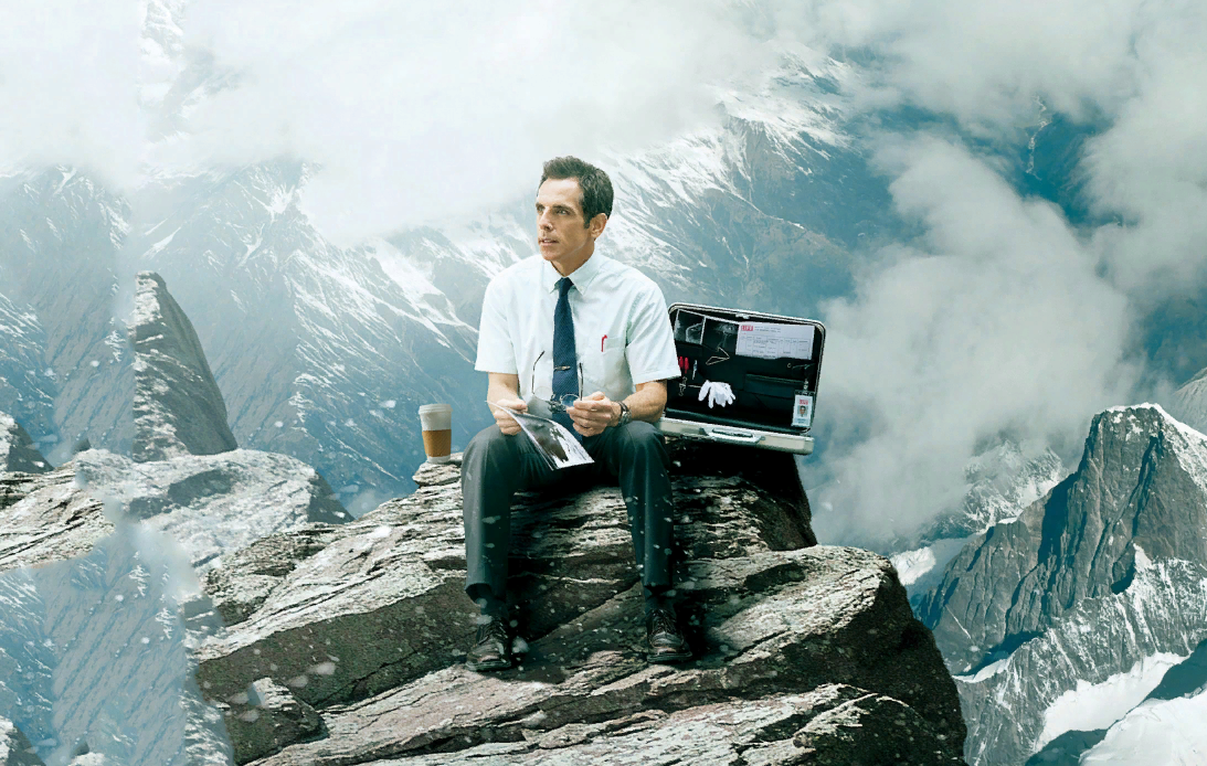 Постер к фильму "Невероятная жизнь Уолтера Митти" (2013)