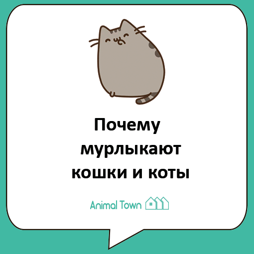 Почему коты мурчат