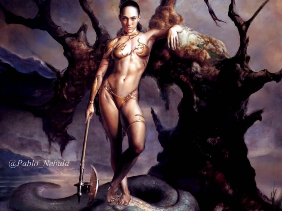 Картины американского художника-фантаста Бориса Валеджио