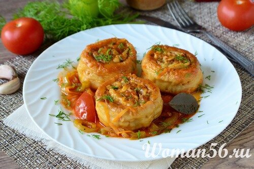 Вкусные кубанские штрумбы из теста и фарша пошаговый рецепт