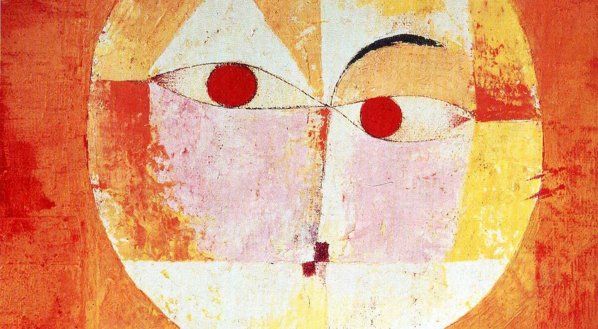 Пауль Клее, «Сенекио» (фрагмент), 1922. Базельский художественный музей, Базель