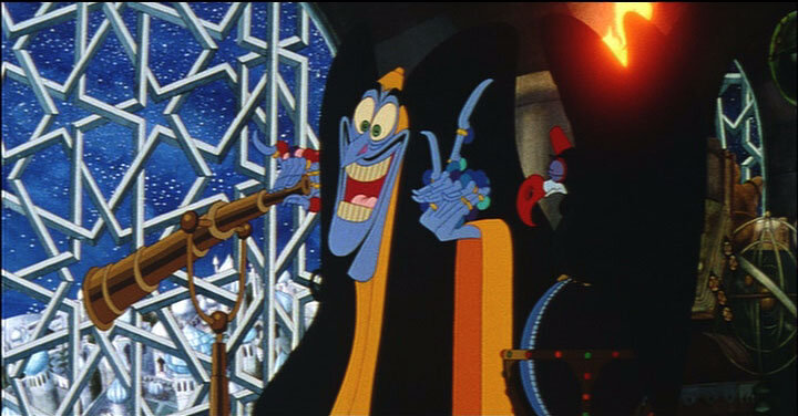                                    Вам никого не напоминает этот синий персонаж? 