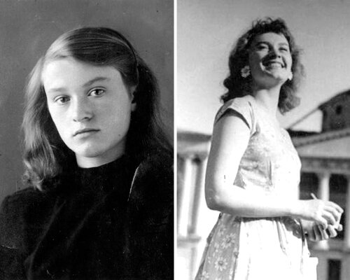 Валентина Талызина в молодости