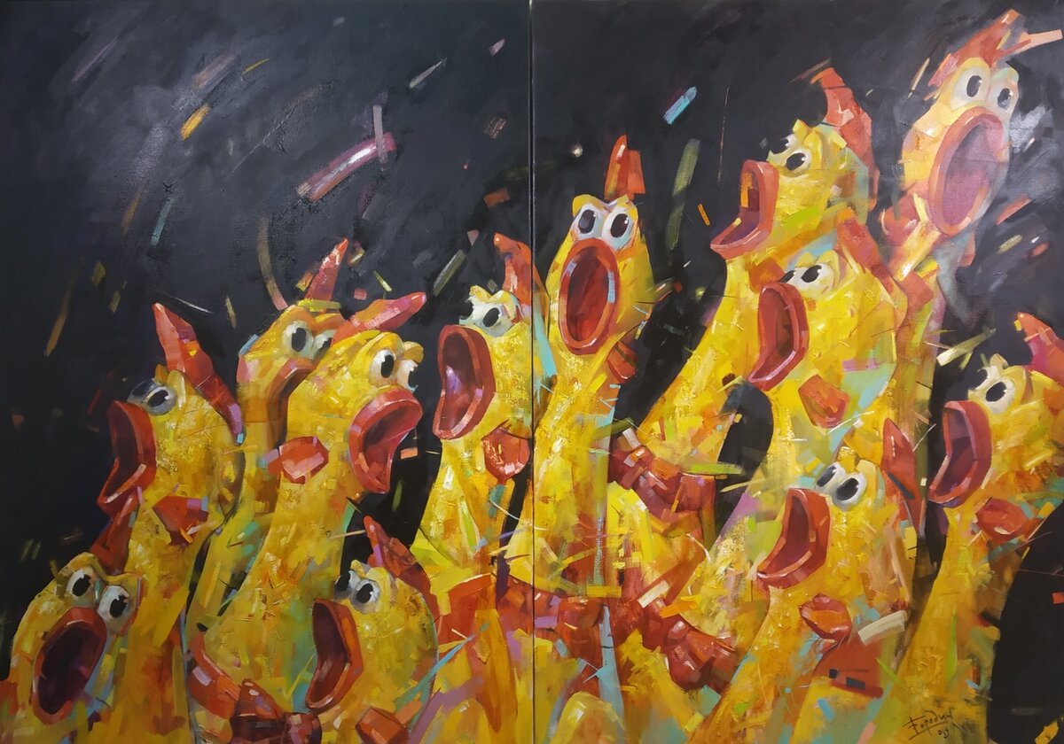 К. Бородин. Резиновый хор