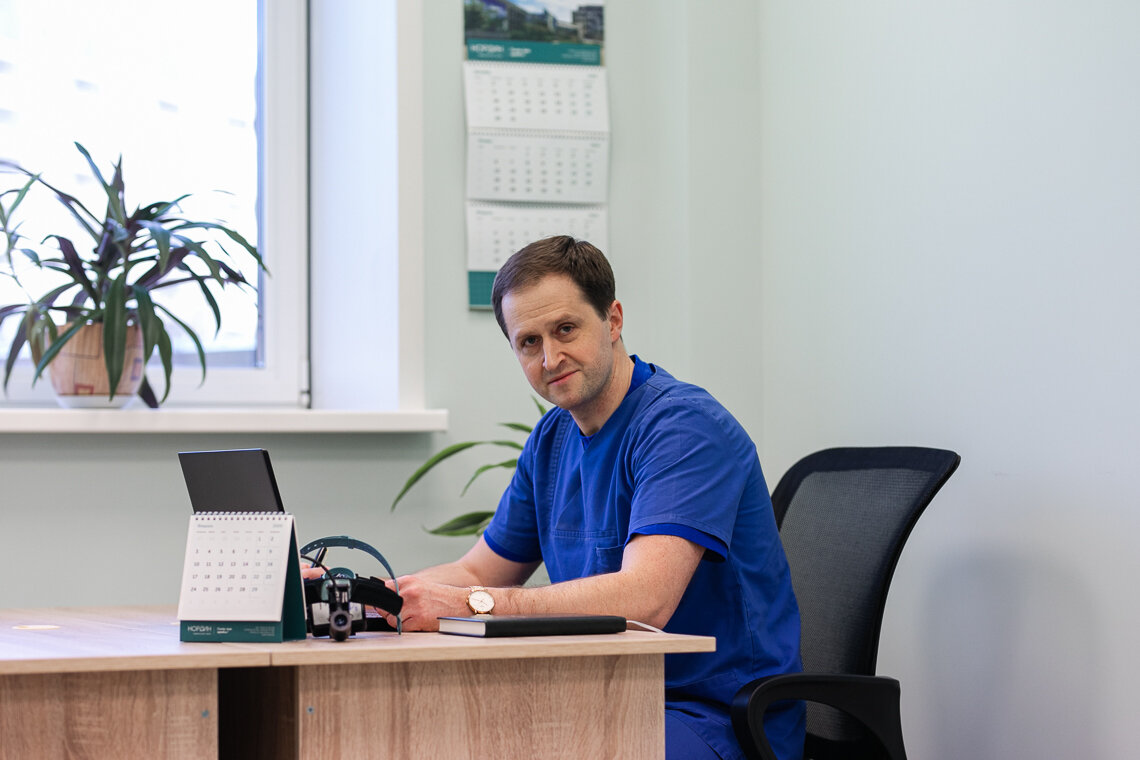 Сергей Ешенко
врач-оториноларинголог первой квалификационной категории
медицинского центра «Нордин»
