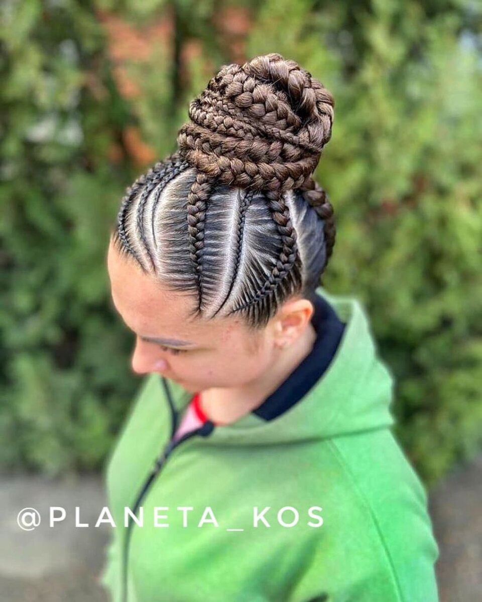 Брейды в шишку