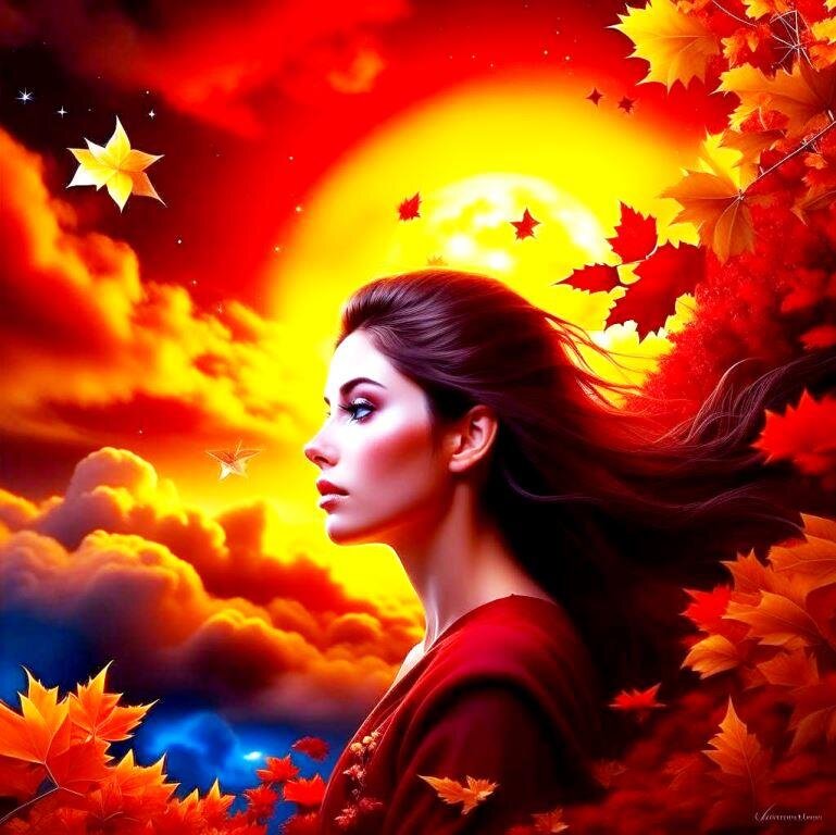 В октябре будет два затмения – 14 октября Солнечное затмение в Весах и 29 октября – Лунное затмение в Тельце. Изображения созданы нейросетью Kandinsky 2.2