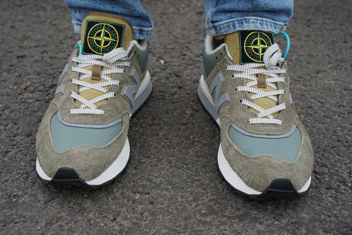 New Balance 574 x Stone Island.