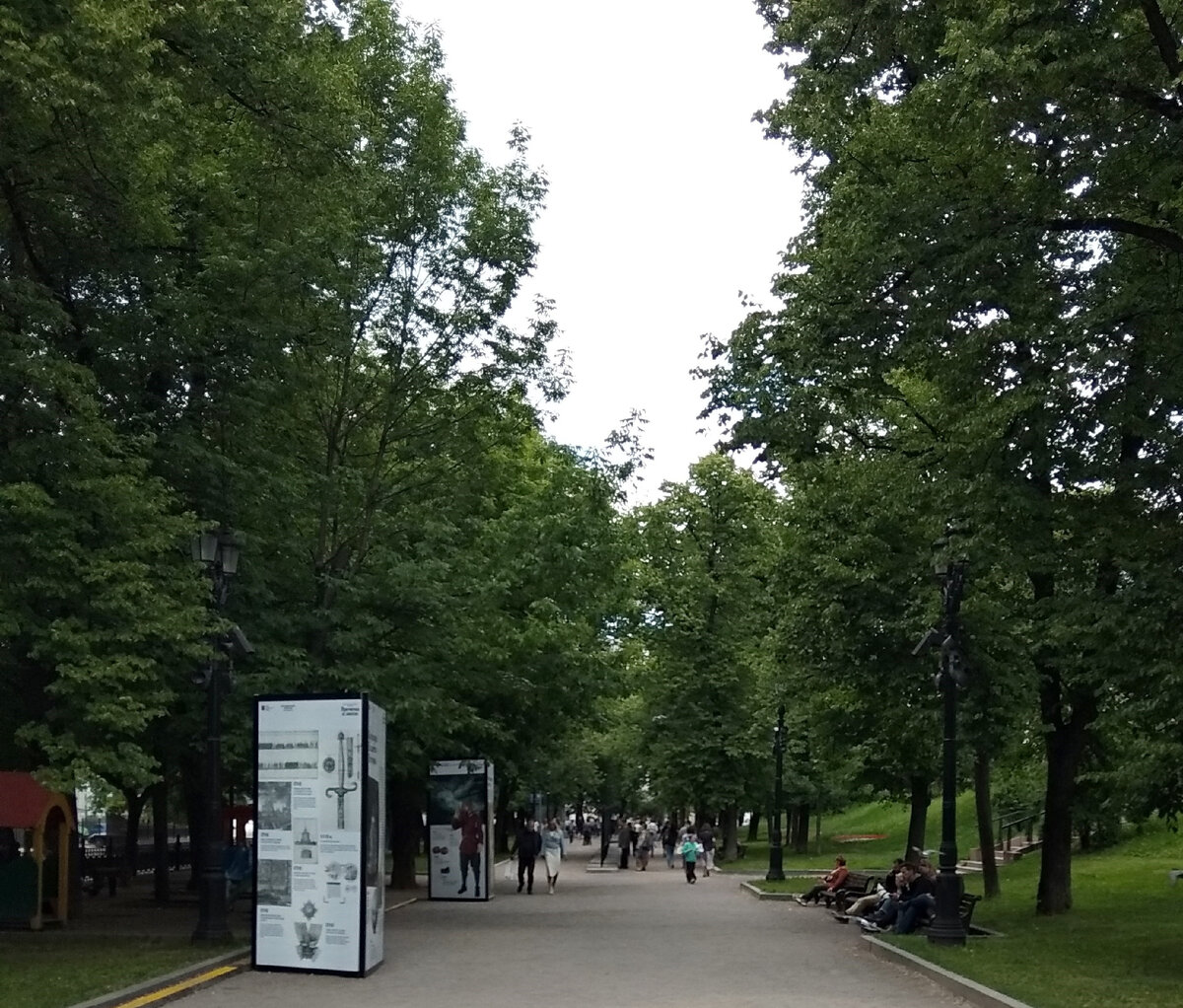 Гоголевский бульвар летом. Фото автора