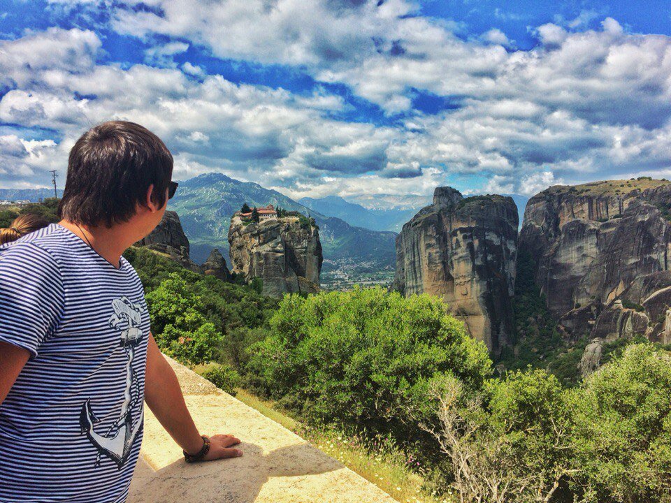 Подъезжая к Метеорам