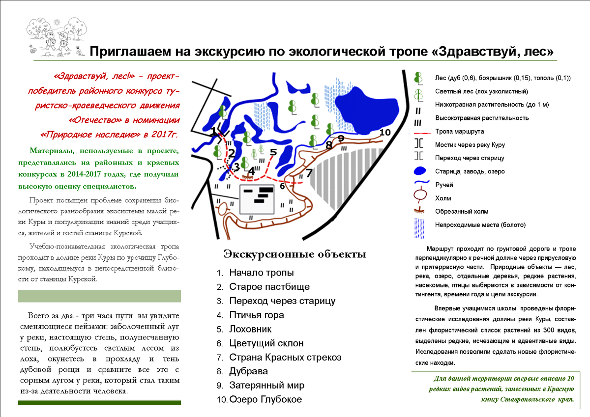 УЧЕБНО-ПОЗНАВАТЕЛЬНАЯ ЭКОЛОГИЧЕСКАЯ ТРОПА «ЗДРАВСТВУЙ, ЛЕС» | ПОЛЕВОЙ  ДНЕВНИК | Дзен