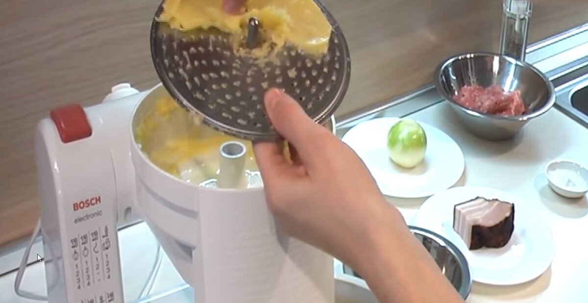 Он должен получится пюре образным.                                                 