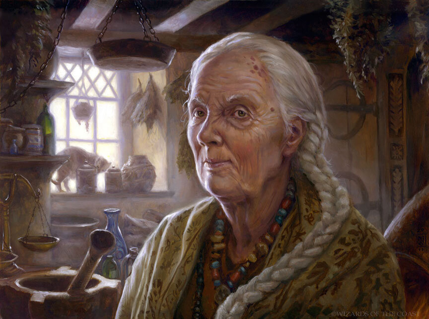 Деревенская ведьма. Источник tumblr.com