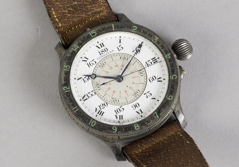 Легендарные часы Longines Lindbergh Angle Hour хранятся в Национальном музее воздухоплавания и астронавтики, Вашингтон, США. Источник: www.airandspace.si.edu